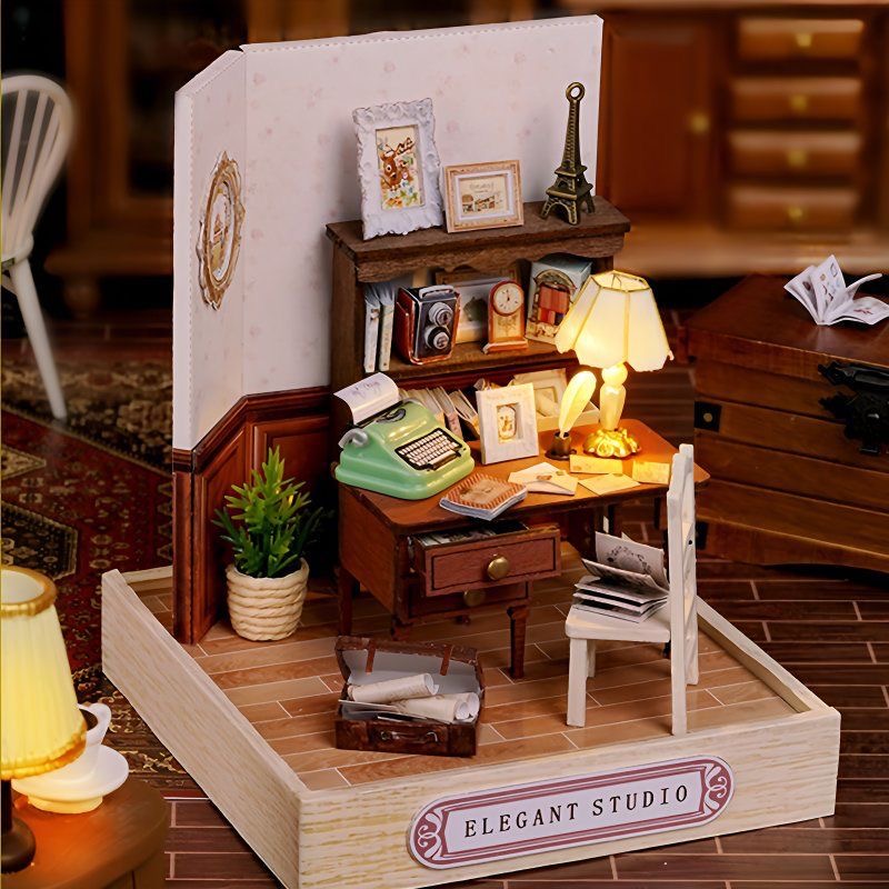 Diyoza Elegant Studio | DIY Miniature Home Kit
