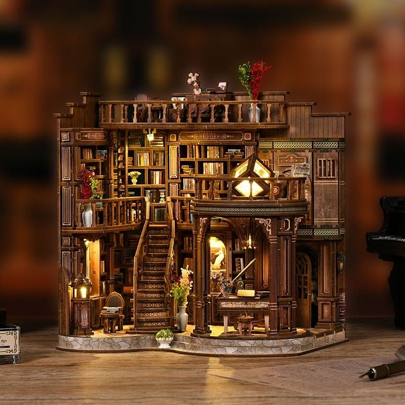 Diyoza Dreamy book hall | DIY miniature kit