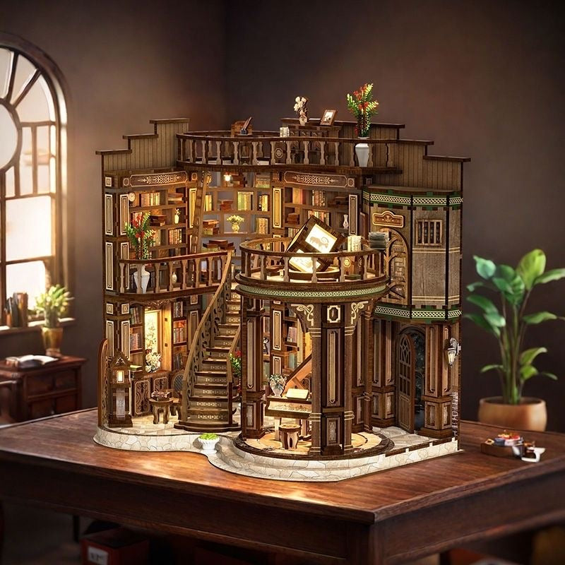 Diyoza Dreamy book hall | DIY miniature kit