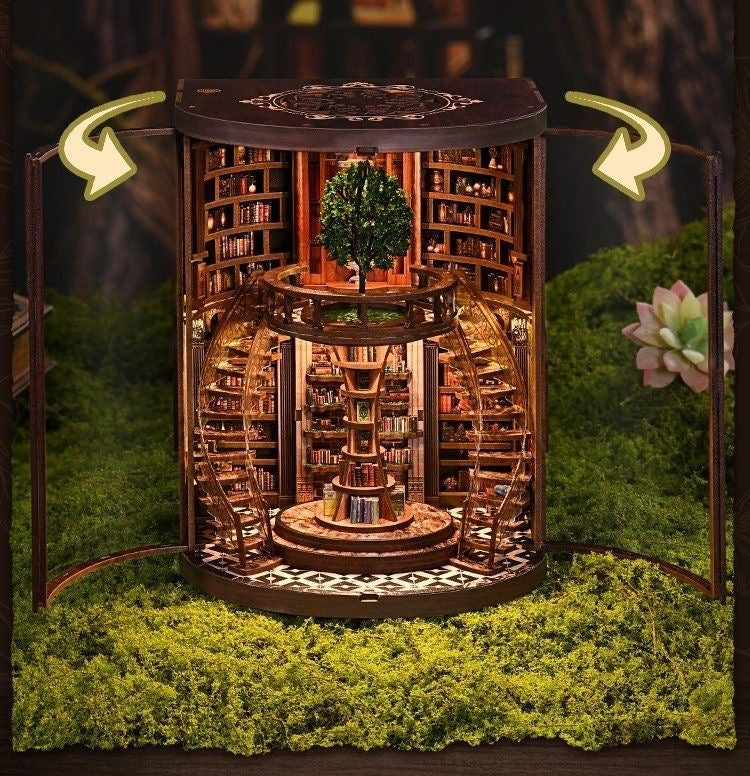 Ring Bookend | DIYOZA DIY Miniature Kit