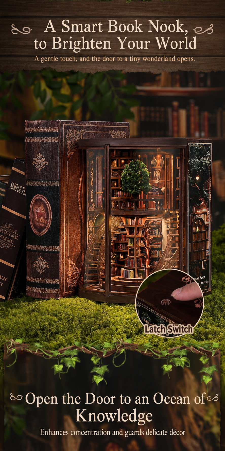 Ring Bookend | DIYOZA DIY Miniature Kit