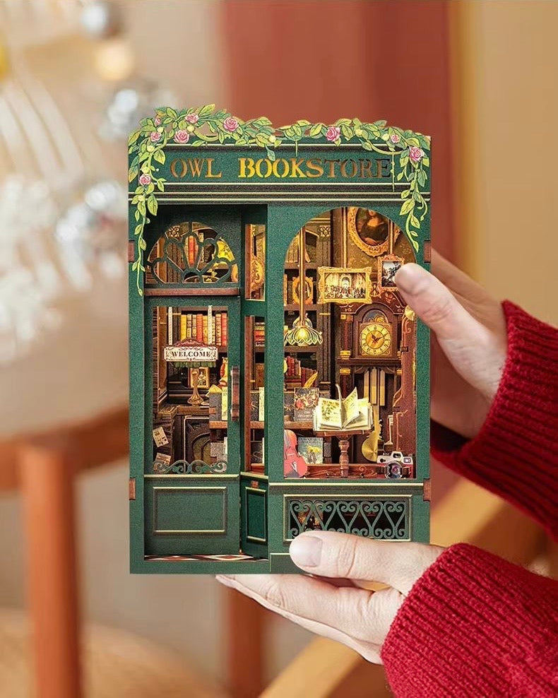 Owl Book Store | DIYOZA DIY Miniature Kit