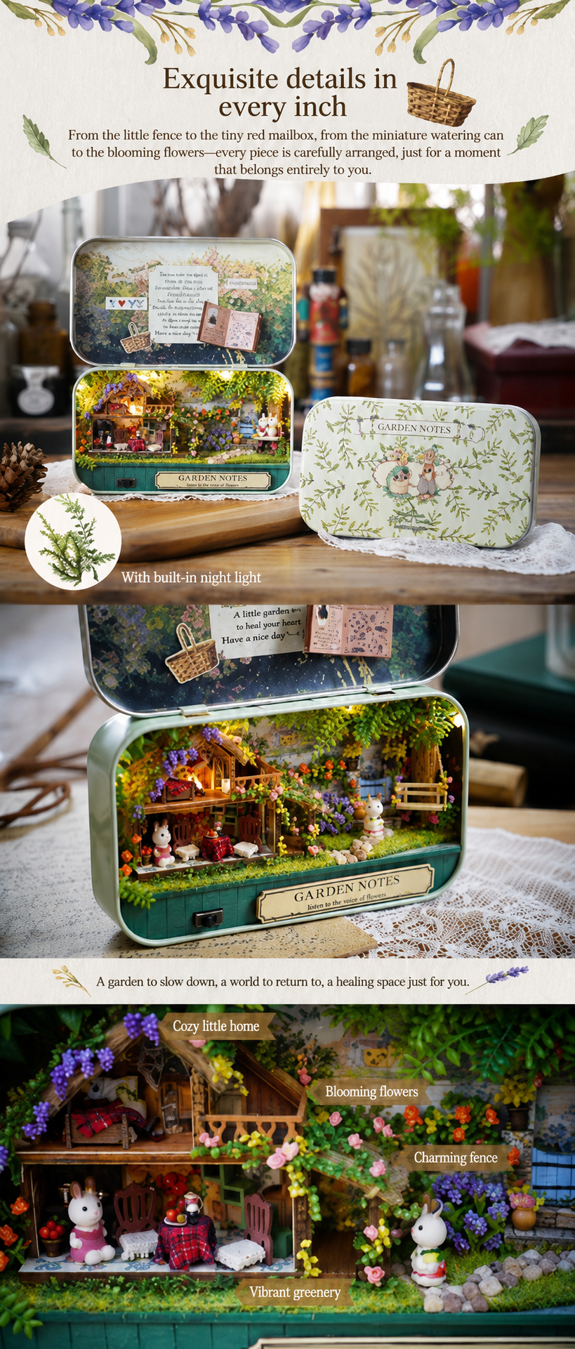 Countryside Note | DIYOZA DIY Miniature Kit