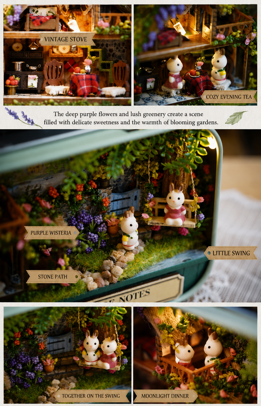 Countryside Note | DIYOZA DIY Miniature Kit